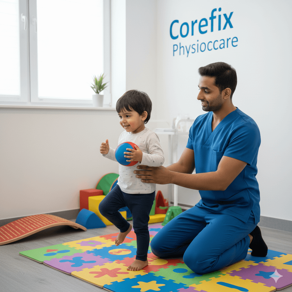 Pediatric physiotherapy